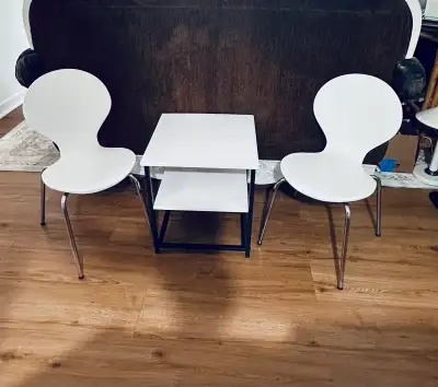 Kids table and 2 chairs , View more