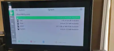 Xbox 360 slim rgh 3 instant boot. Upgraded thermal paste , cleaned throughly inside. 500 gb hard dri...