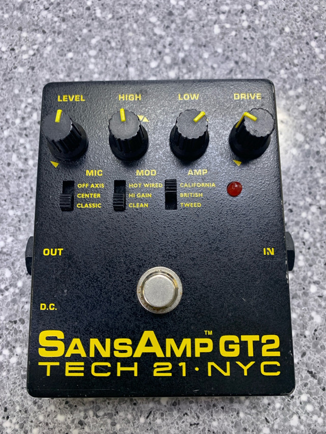 SANSAMP GT2  GUITAR PEDAL in Amps & Pedals in Oshawa / Durham Region