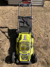 Ryobi 40V Battery Lawnmower (Tool and charger only)