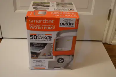 Smartbot 1/2 HP 3000 GPH Submersible Water Pump Pool Tub Pond!, View more