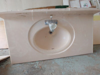 Black kitchen top Marble for sale-$100, BATH SINKS, AND TOP FOR