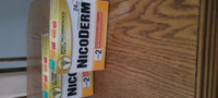 NicoDerm and Nicorette Gum