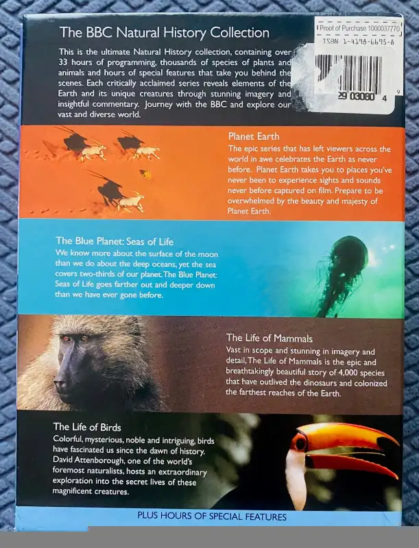BBC Natural History Collection DVD box set (EUC) in CDs, DVDs & Blu-ray in Ottawa - Image 3