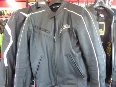 Dainese Ducati Leather Motorcycle Jacket Re-Gear Oshawa, View more
