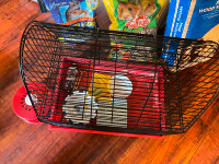 Hamster cage, exercise ball - $50 (Vancouver)