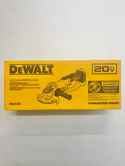 DEWALT CORDLESS GRINDER, View more