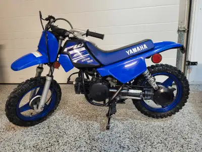 50cc 2 stroke oil injected. Runs good. Perfect starter bike. Regular maintenance. Call or text 306.S...