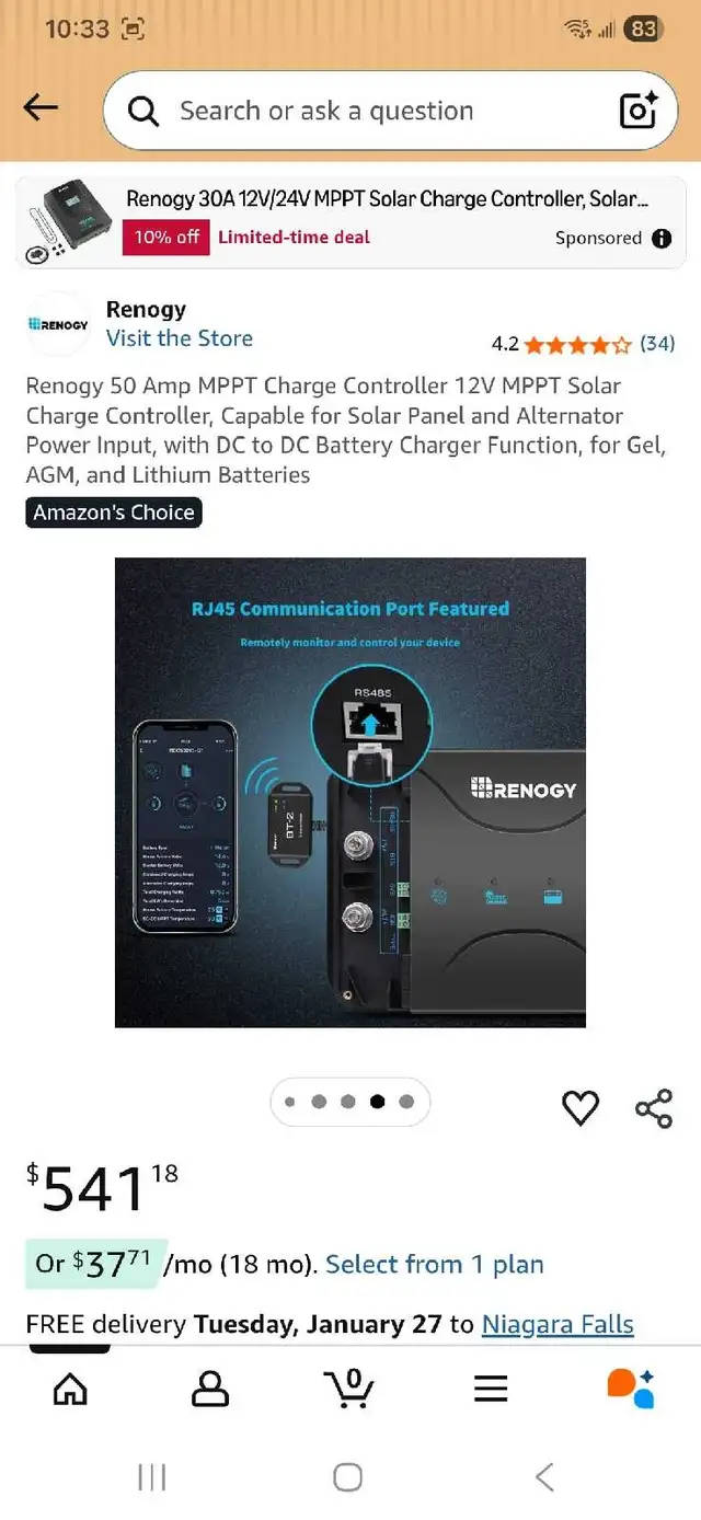 Solar Charger Controller 65187288426243122