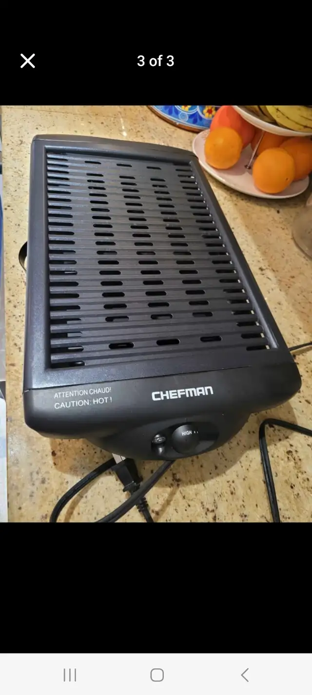 Chefman Electric Indoor Grill537090655970273282