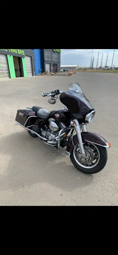 2005 Harley-Davidson Electra Glide – $9,800 OBO 95,000 km. Runs strong and rides great. Solid tourin...