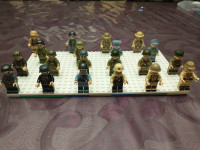 Brand New High Quality Lego Cobi Compatible WW2 Minifigures