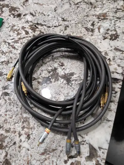 Two High Quality AV Cables - $5 for Both, View more