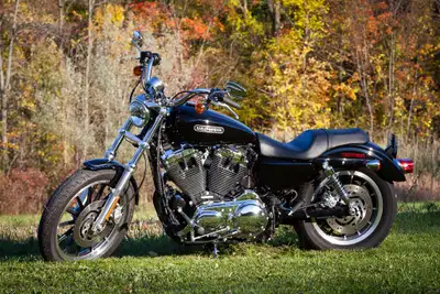 Fuel -Injected V-twin HD Sportster (1200XL Low) in excellent condition, with low mileage and upgrade...