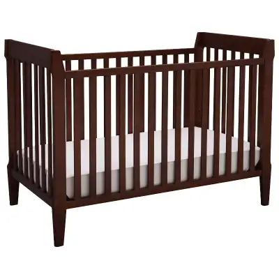 The Delta Classic Collection 4-in-1 convertible crib has clean lines and retro-modern details that b...