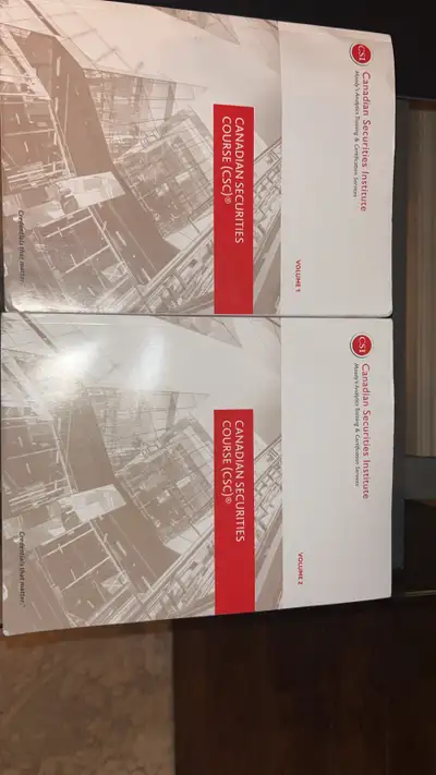 Canadian Securities Exam Books, View more