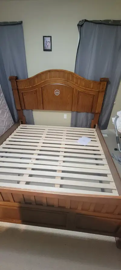 Real wood King Bed Frame for sale, View more
