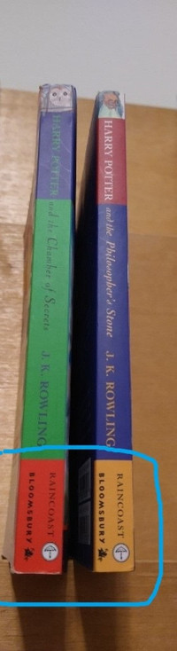 2 Paperback Books by JK Rowling