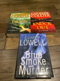 Assorted Hardcover & Softcover Books -Romance, Mystery, Suspense