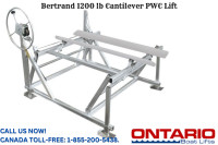 Secure PWC Storage: Bertrand 1200 lb Cantilever PWC Lift
