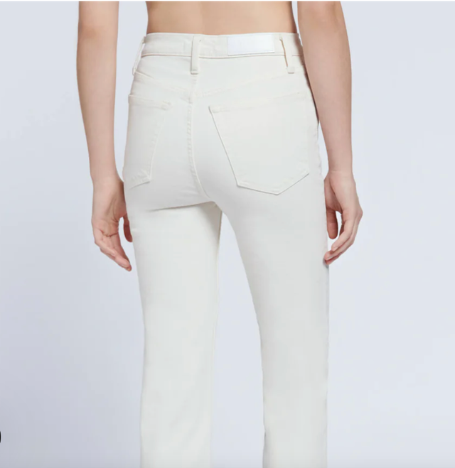 RE/DONE  High Rise Straight Leg Denim Jeans Size 23 in Women's - Bottoms in Downtown-West End - Image 4