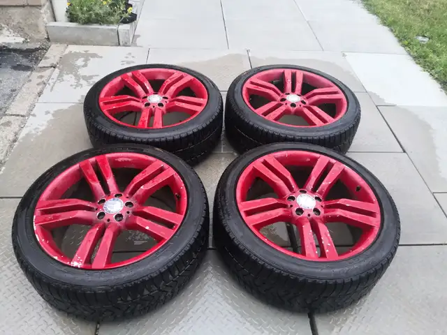 Benz oem 20" rims  5*112mm 66.6mm in Tires & Rims in City of Toronto - Image 2