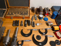 A variety of machinists tool for sale.