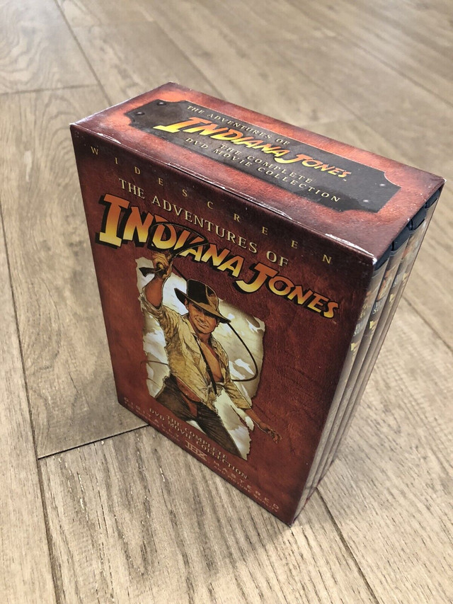 Indiana Jones DVDs box set in CDs, DVDs & Blu-ray in Mississauga / Peel Region