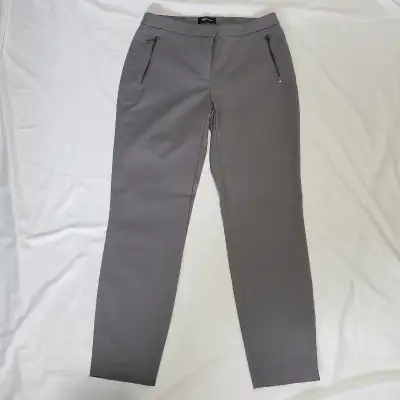 Reitmans - Slim Fit Ankle Pants - Grey - Size 2, View more