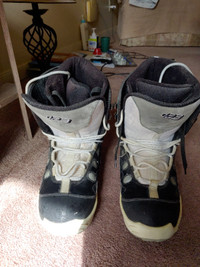 Snowboard boots.
