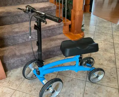 Knee Scooter Walker - Comfortably replaces crutches , View more