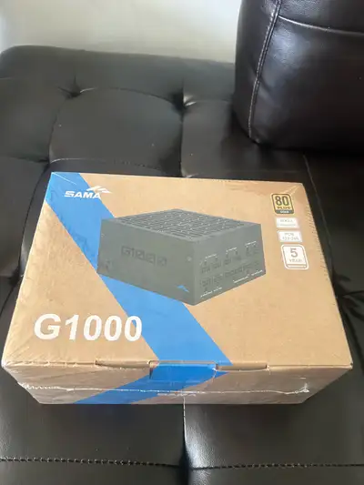 SAMA G1000 1000W ATX 3.1 Fully Modular Power Supply, View more