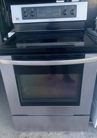 LG stainless stove work condition delivery available 