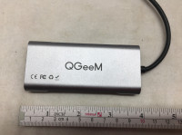USB C Hub HDMI Adapter,QGeeM 7 in 1 Type C Hub