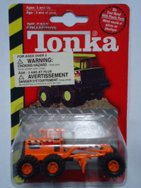 Tonka Mighty Grader 1/64 Scale (orange)