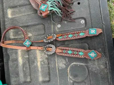 breast collar/ headstall set, View more