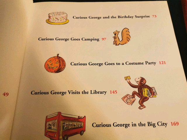A Treasury of Curious George and  other Curious George titled in Children & Young Adult in Hamilton - Image 4