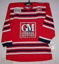 Oshawa Generals "GM" or "General Motors" jersey