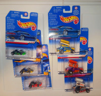 6 Hot Wheels (3ea) GO KART/SLIDEOUT Wing sprint dirt track racer