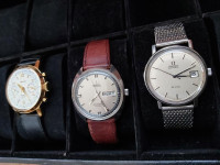 VINTAGE WATCHES, OMEGA, IONATOM, LONGINES, MONTBLANC...