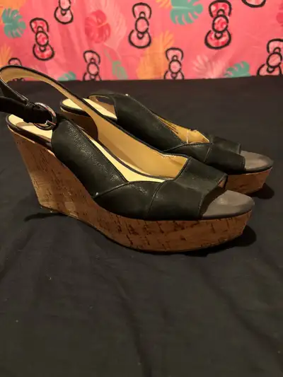 black and brown platform heels , View more