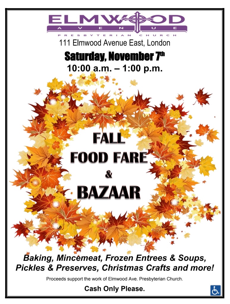 Fall Food Fare and Bazaar | Events | London | Free local classifieds ...