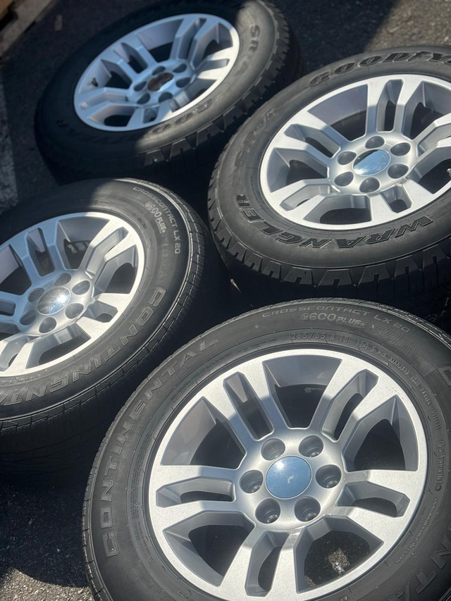 NEW 18”GMC/Chevy reps(6x139)+used 265/65/R18-Escalade/Tahoe/Sier in Tires & Rims in City of Toronto - Image 4