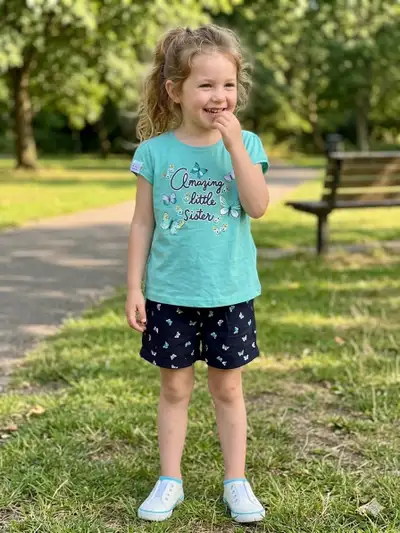6 years old Cotton Outfit with Shorts , View more