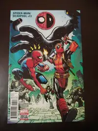 Spider-Man Deadpool #13 Marvel Comics 2016 Series McGUINNESS VF