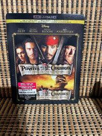 Pirates of the caribbean: Curse of the Black Pearl 4K/Blu-ray.No