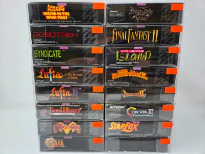 SNES GAMES CIB - Prices in Description, View more