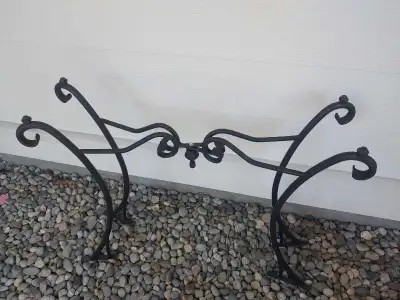Diner Iron/Wooden Tables and Chairs Set, View more