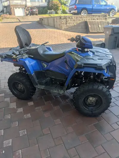 Great quad with low kms. Tons of power and strong winch, no issues