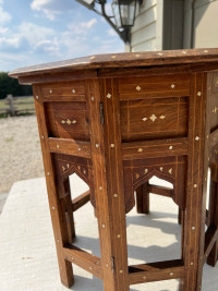 Vintage Indian Table /Plant Stand